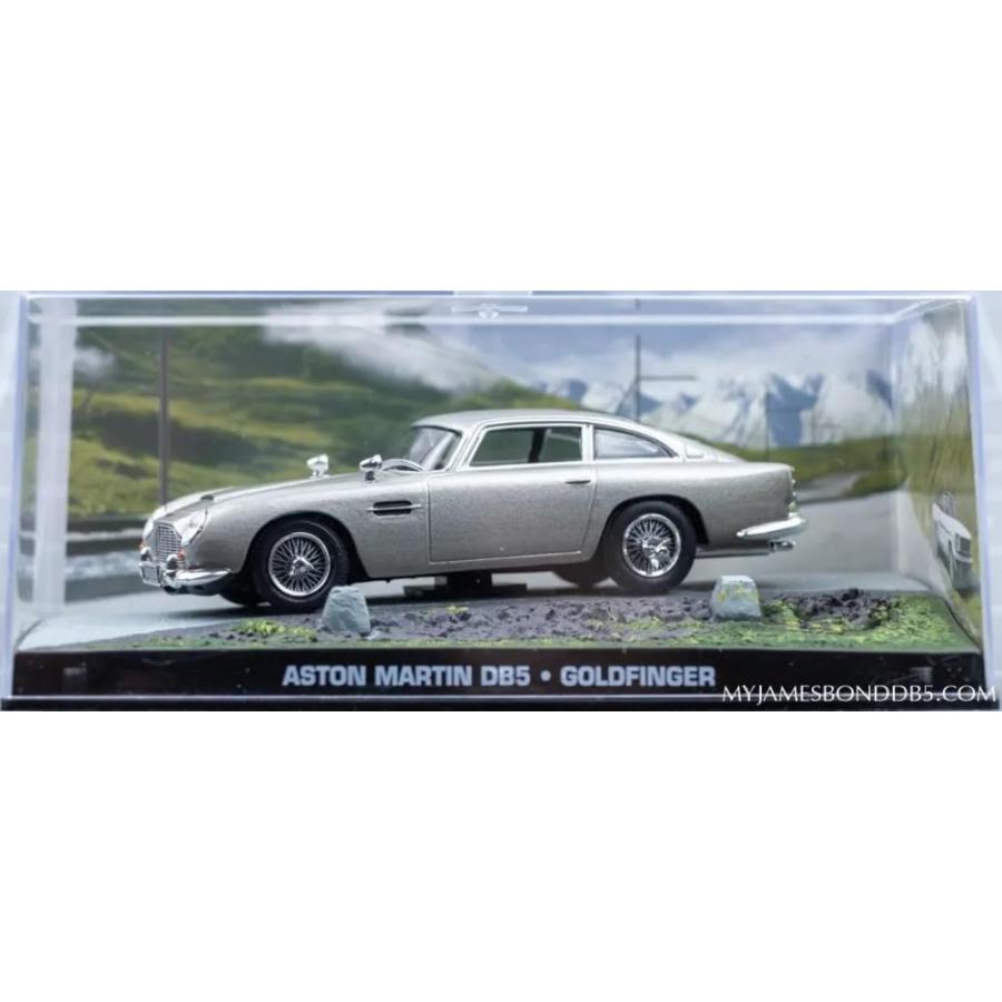 アストンマーチン DB5 ミニカー 1/43 Aston Martin ジェームズボンド 007 映画 ゴールドフィンガー｜bellamacchina｜06