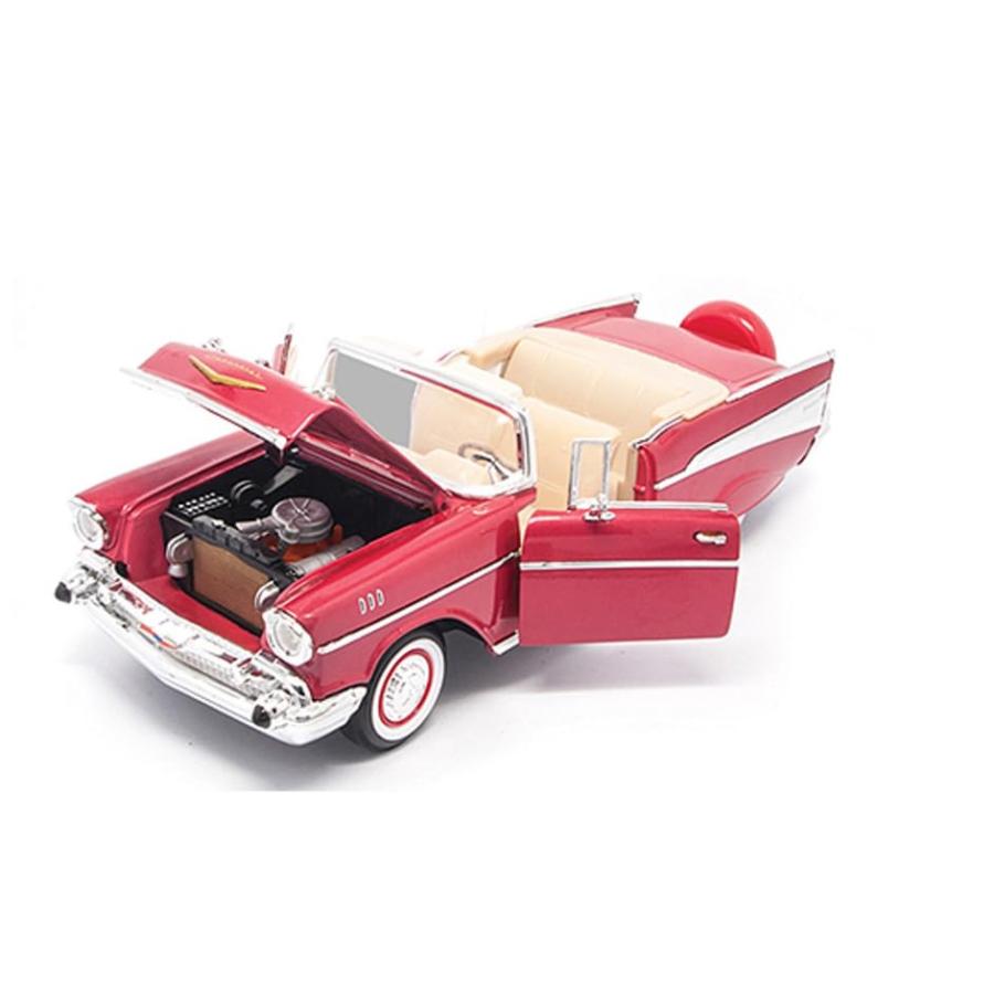 シボレー　ベルエア　1/18 レア　ミニカー LuckyDieCast アメ車 シボレー ベルエア ミニカー 1/18 Bel Air