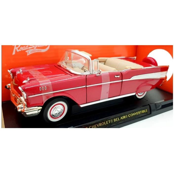 LuckyDieCast アメ車 シボレー ベルエア ミニカー 1/18 Bel Air