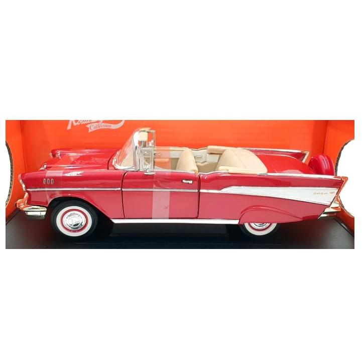 LuckyDieCast アメ車 シボレー ベルエア ミニカー 1/18 Bel Air