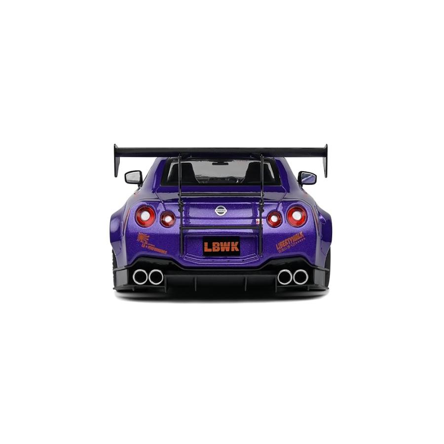 ソリド ミニカー 1/18 日産 GT-R R35 リバティーウォーク 2022 S1805812 (パープル)｜bellamacchina｜03