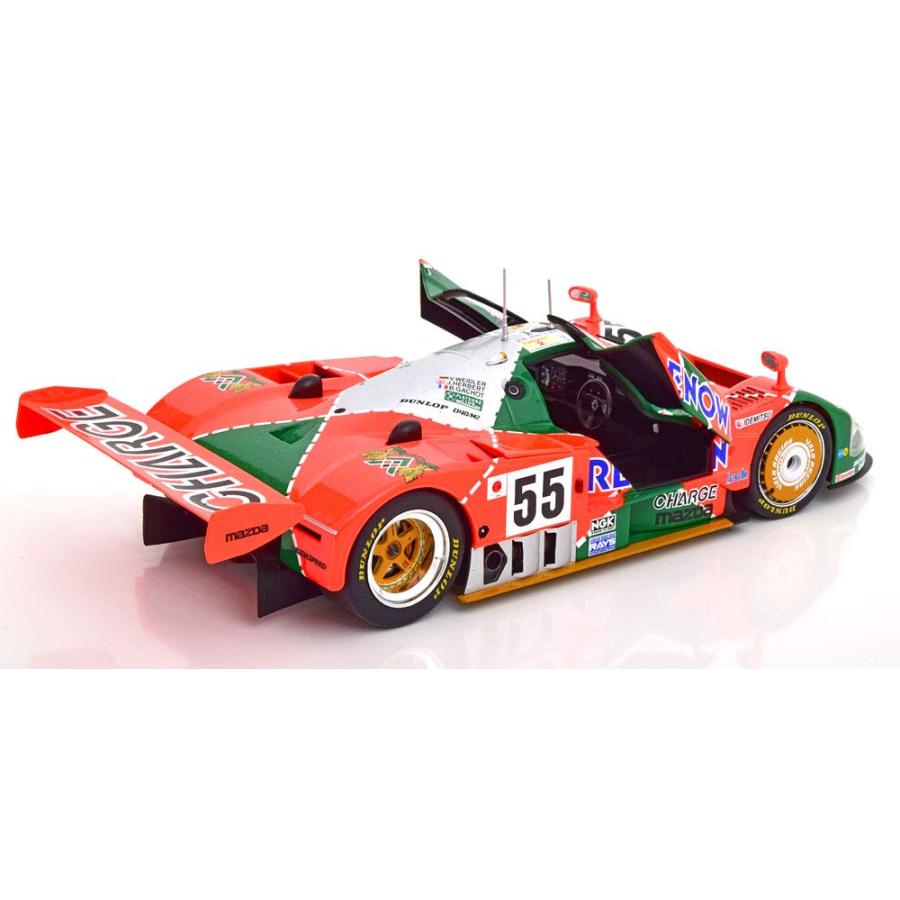 KK SCALE ミニカー 1/18 マツダ 787B ルマン24H 1991 優勝｜bellamacchina｜04