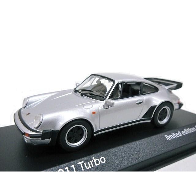 欧州限定 1/43 ポルシェ PORSCHE 911 ターボ (シルバー) 1977 930型