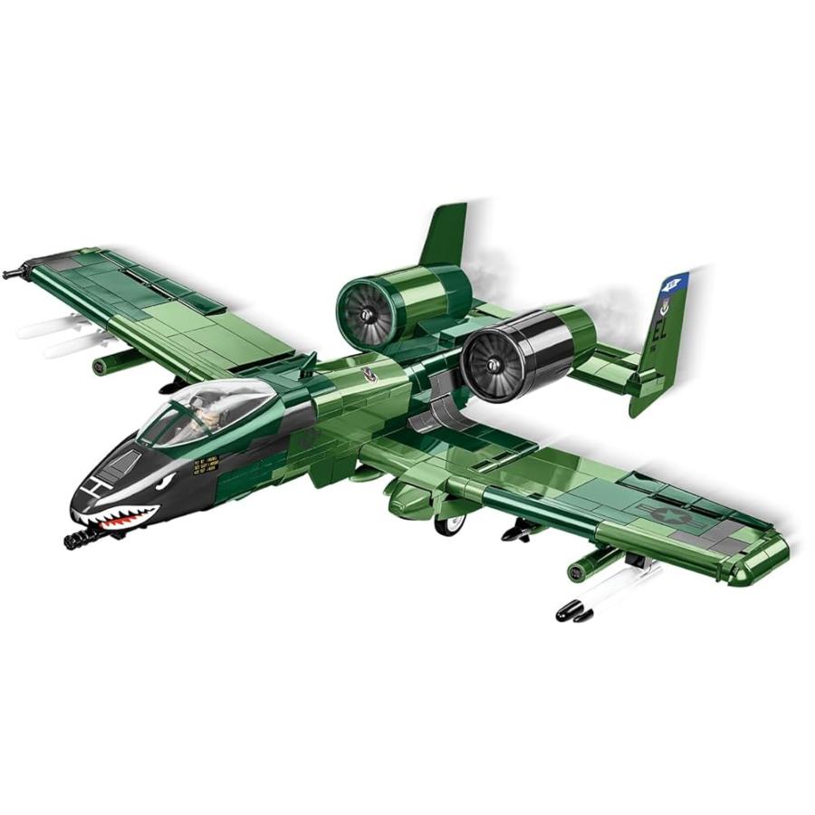 COBI(コビ) ブロック アメリカ軍 飛行機 A-10 サンダーボルト II ウォートホッグ 1/48 650ピース レゴに互換【MADE IN EU】5856_2