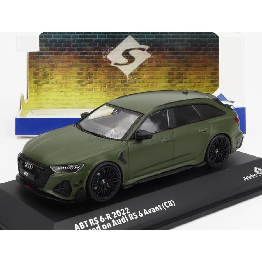 SOLIDO ソリド アウディ アバント ミニカー 1/43 AUDI A6 RS6-R ABT