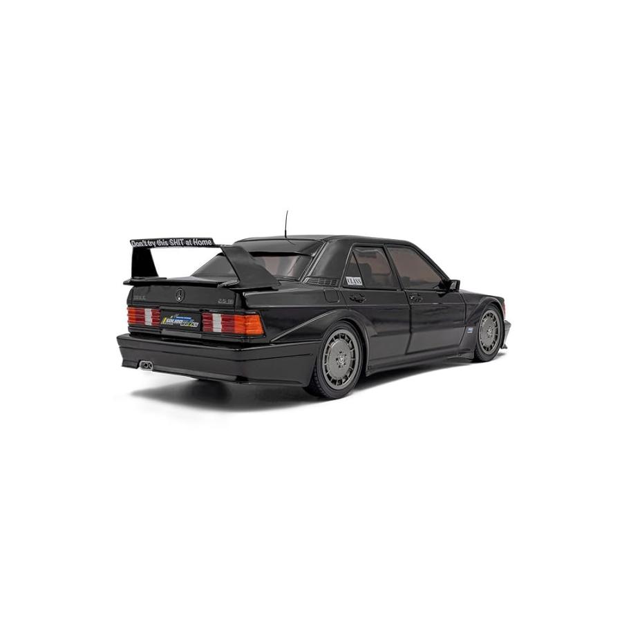 ソリド メルセデスベンツ ミニカー 1/18 BENZ 190 (W201) エボリューションII 1990 (ブラック) S1801012の画像