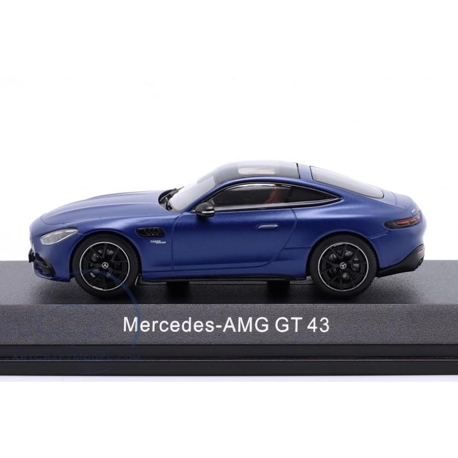 iScale ベンツ 1/43 ミニカー BENZ AMG GT43 2023 (マットブルー)の画像
