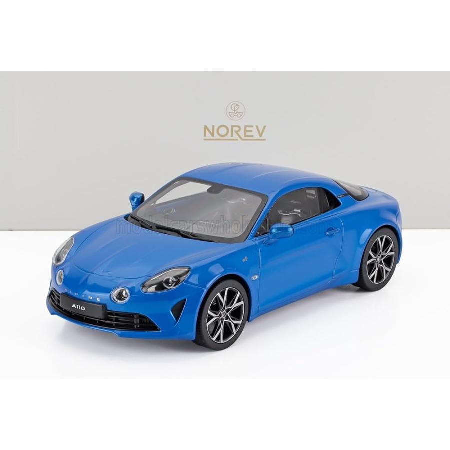 NOREV アルピーヌ A110 1/18 ALPINE PURE 2018 (ブルー) ダイキャス製