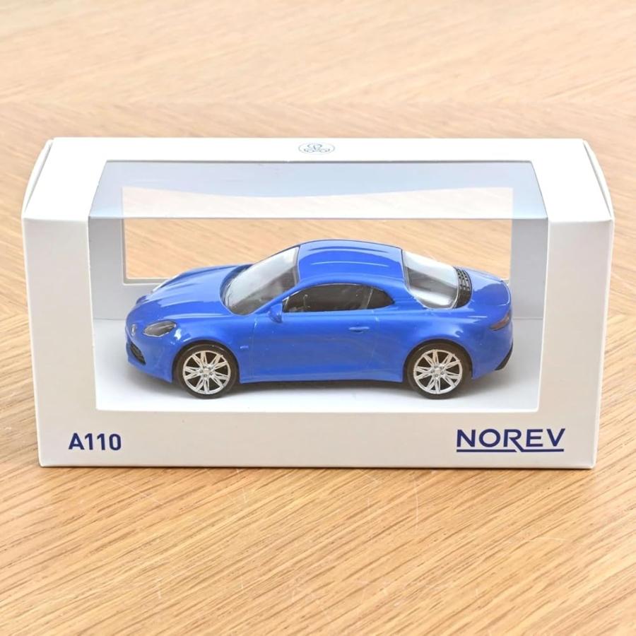 ノレブ 1/43 アルピーヌ A110 2017 ブルー Norev Jet-car ダイキャスト