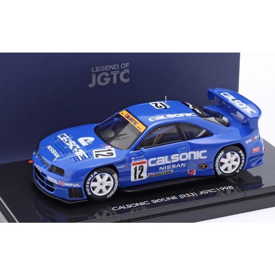 EBRRO 1/43 日産 スカイライン GT-R (R33) カルソニック 1998 #12 黒沢