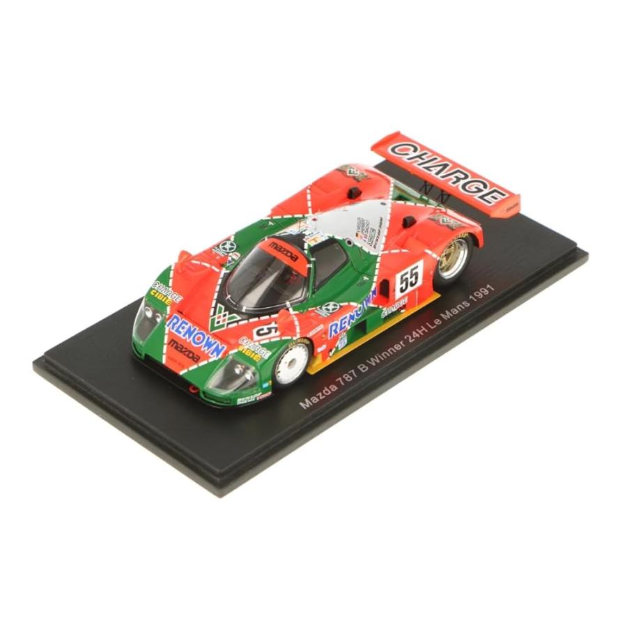 マツダ 787B ミニカー 1/43 2.6L ルマン 24時間 レース 1991 優勝 N55