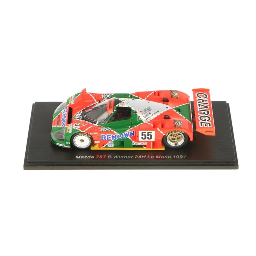 マツダ 787B ミニカー 1/43 2.6L ルマン 24時間 レース 1991 優勝 N55