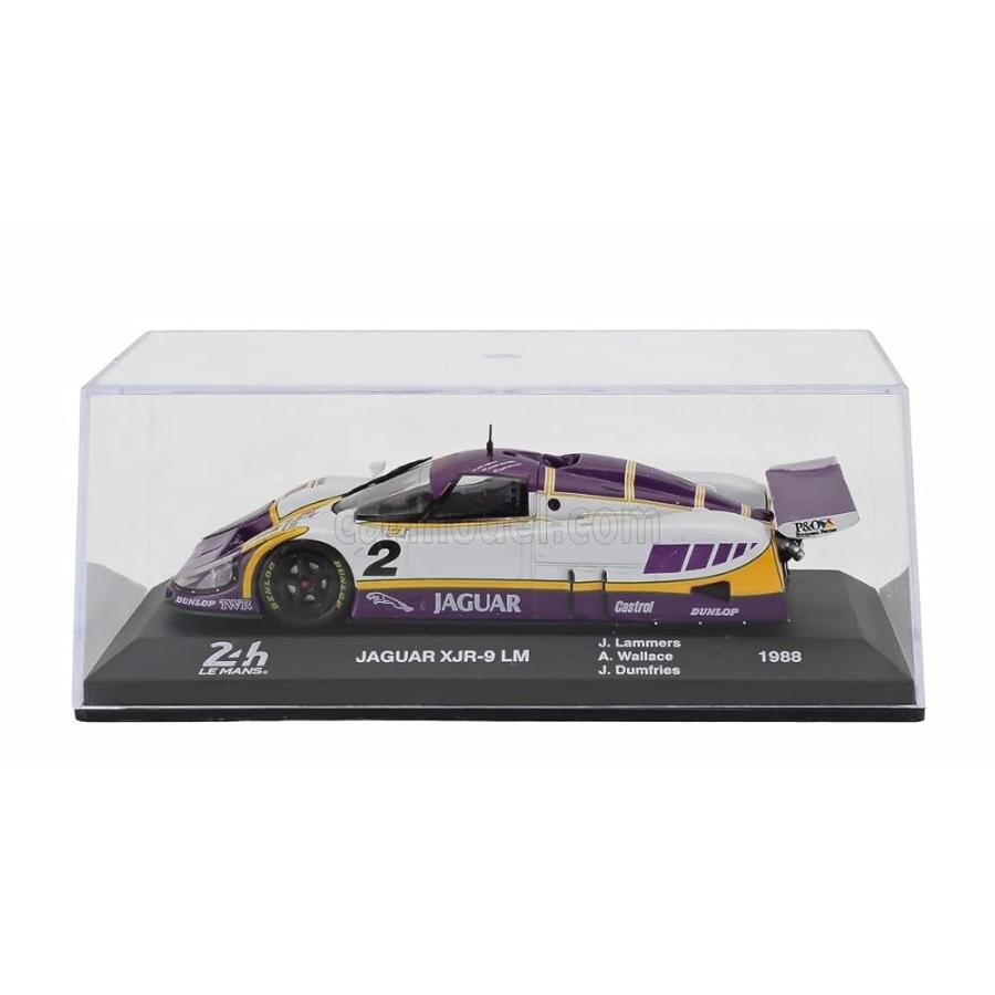 ジャガー ミニカー 1/43 XJR-9 7.0L V12 ルマン24時間レース 優勝 1988