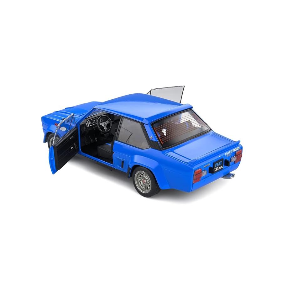 ソリド ミニカー 1/18 FIAT 131 ABARTH フィアット アバルト 1980 (ブルー)の画像