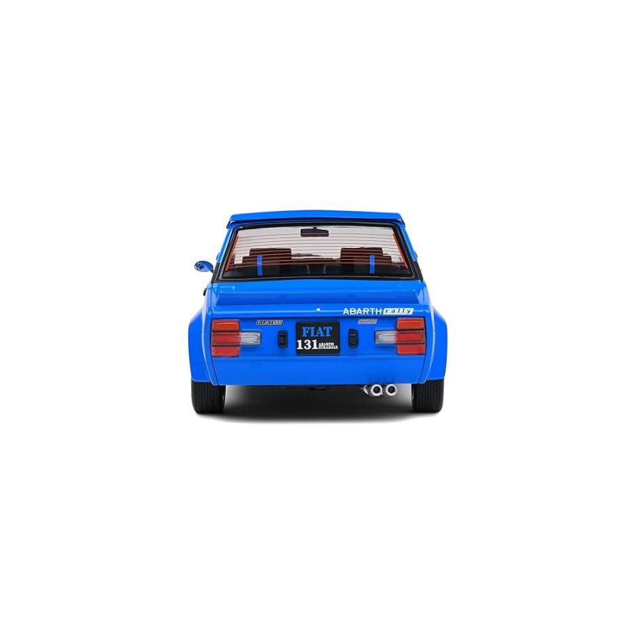 ソリド ミニカー 1/18 FIAT 131 ABARTH フィアット アバルト 1980 (ブルー)の画像