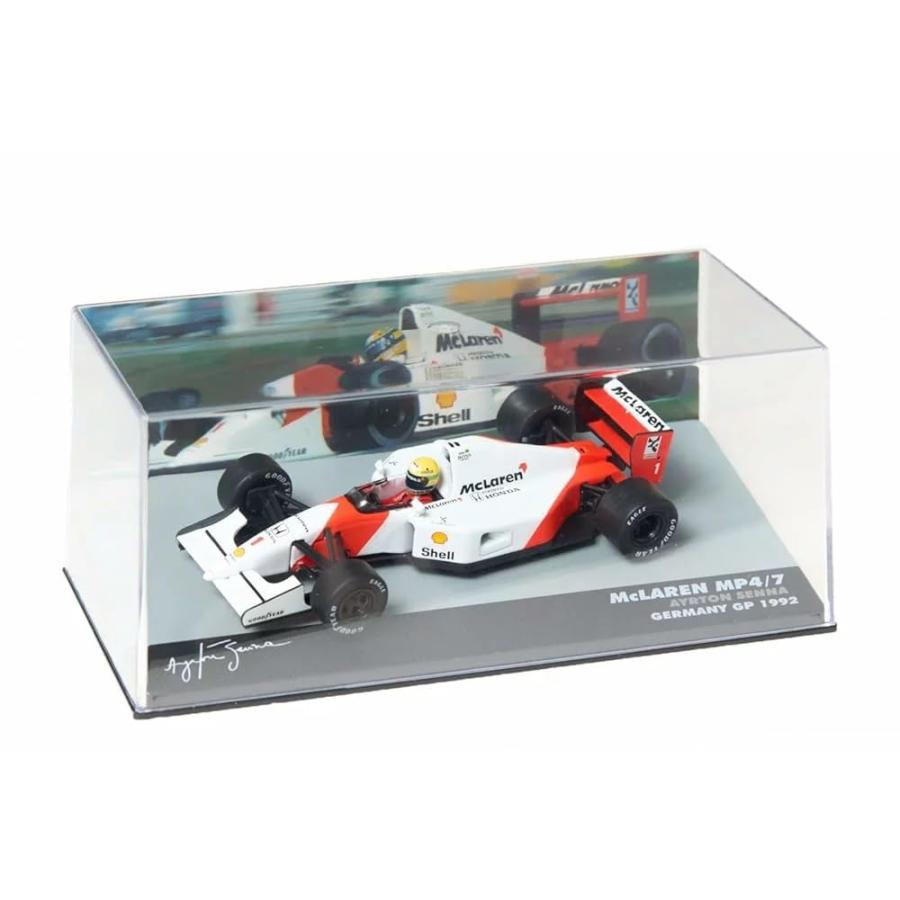 F1 アイルトン セナ ミニカー 1/43 マクラーレン MP4/7 ドイツGP 1992