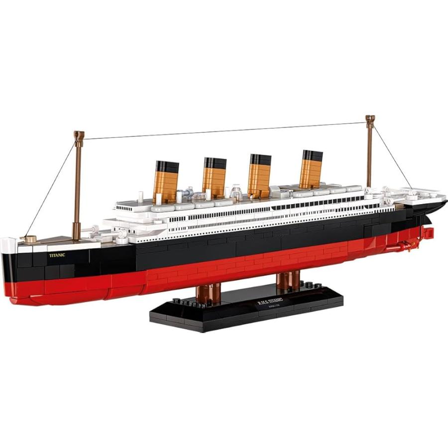【超希少】タイタニック号の石炭｜RMS Titanic社公式販売アイテム COBI タイタニック号 TITANIC 1/700 593ピース【MADE IN EU】1680