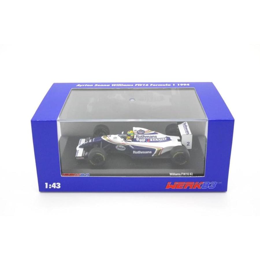 WERK83 F1 ミニカー 1/43 ウイリアムズ FW16 アイルトン・セナ