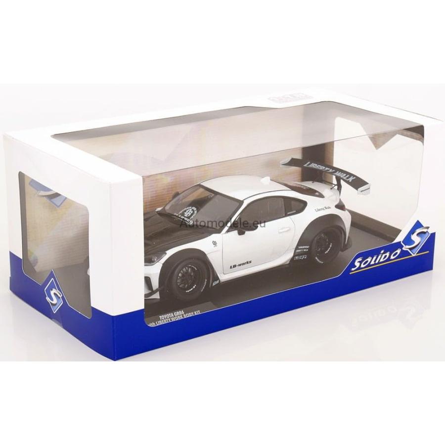 ソリド 1/18 トヨタ GR86 LBWK ボディキット 2024 ダイキャスト