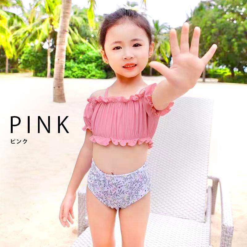 水着 子供 キッズ 女の子 おしゃれ かわいい ワンピース 80 90 100 110