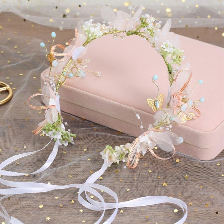 N)ヘアアクセサリ ヘッドドレス 発表会 結婚式 高級 プリンセス