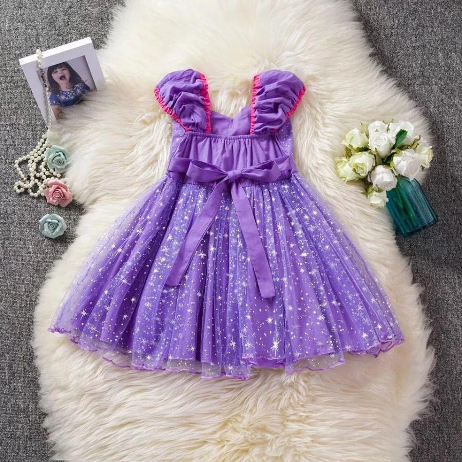 ラプンツェル 送料無料 プリンセス ドレス ディズニープリンセス コスプレ 塔の上のラプンツェル コスプレ Sk0 Bella Ragazza 通販 Yahoo ショッピング