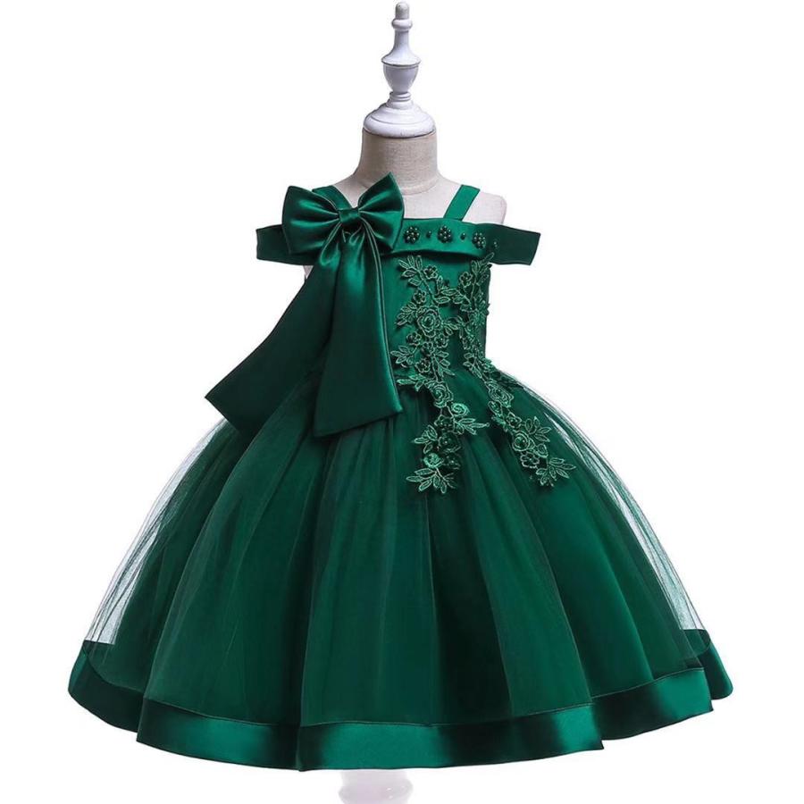 ドレス 子供 発表会 結婚式 レッド イエロー 水色 緑 ドレス キッズドレス 格安 パーティドレス 撮影 刺繍 花嫁 ガールズドレス フラワーガール Sk065 Bella Ragazza 通販 Yahoo ショッピング