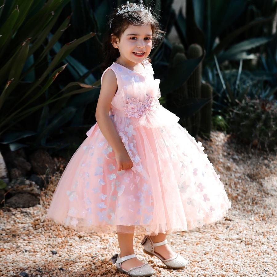 子供ドレス ベビードレス セレモニー ピンク ワンピース 発表会 ピアノ 結婚式 キッズドレス コンクール フォーマル フラワーガール シャンパン リングガール Sk171 子供ドレスbella Ragaza 通販 Yahoo ショッピング
