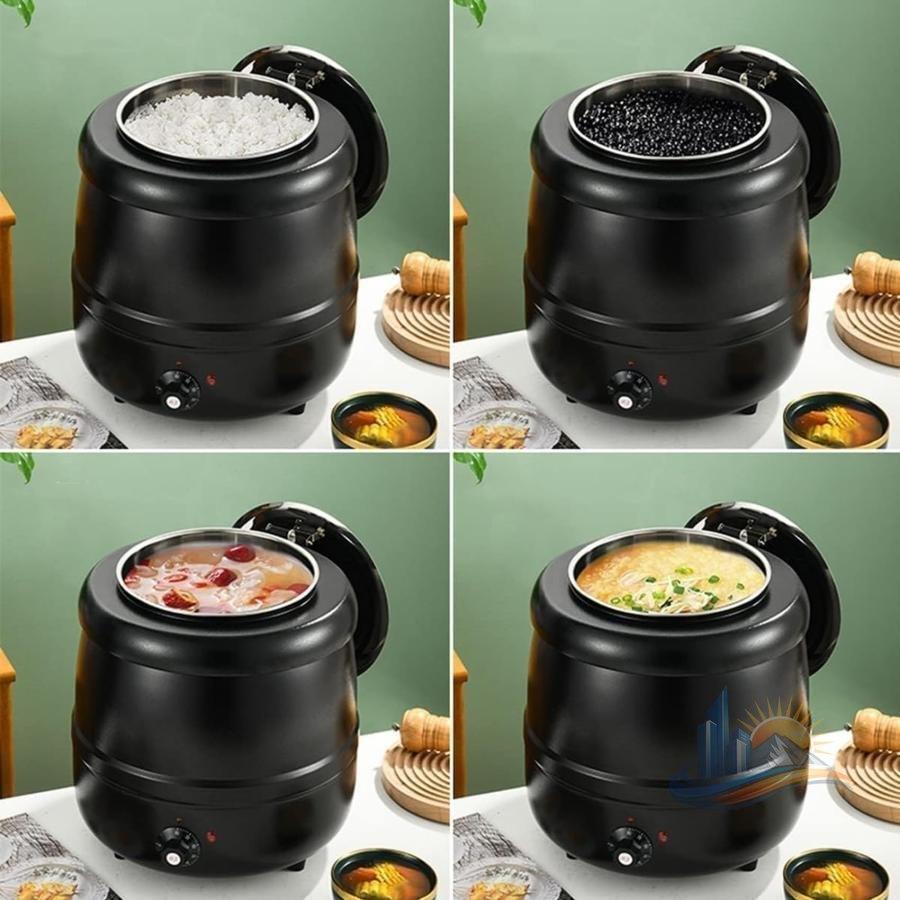 電気スープ スープウォーマー 家庭用 業務用 スープジャー スープ保温 5L 満水5 6L バイキング ビュッフェ フードウォーマー スープ保温ジャー PRO-BSW5 KIPROSTAR 厨房用品 安吉 - 通販 - Yahoo ショッピング