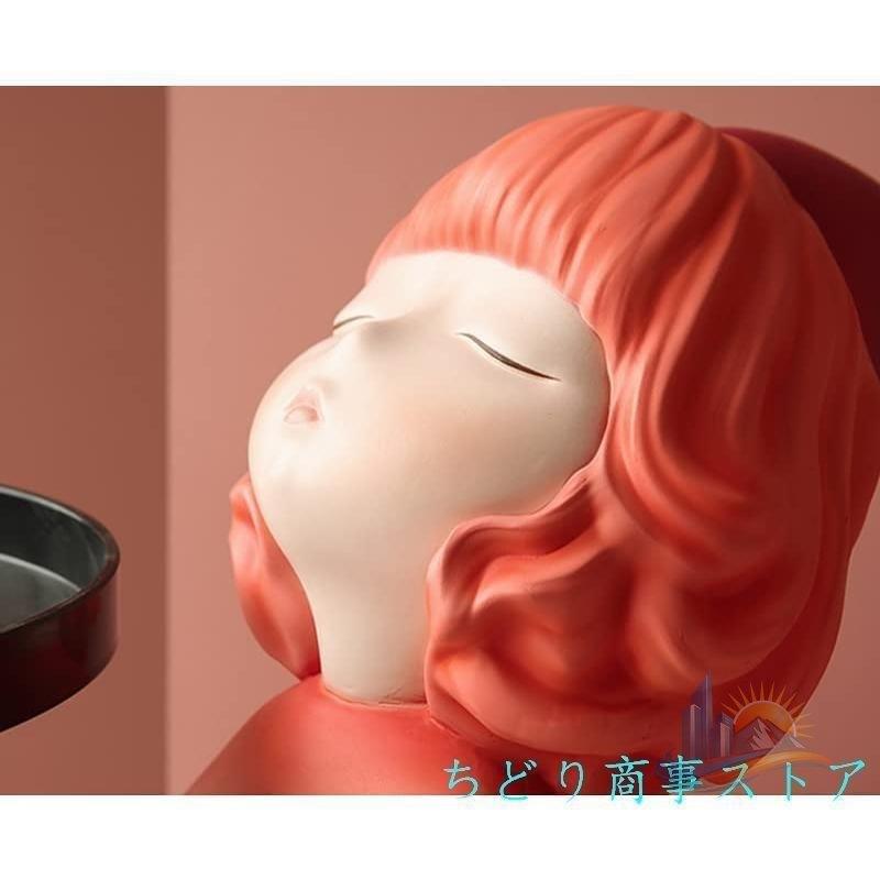 デスク かわいい 卓上像彫刻 妖精女 トレイ 装飾置物彫刻小物置 おしゃれ アドバンスト 便利 実用的 使いやすい 省スペース 新生活 家庭用 プレゼント ギフト_9