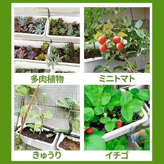 お花仕合わせ 8連 身寄り家庭菜園 駒寄せ 飾りつけ 大型 プランター 引っ掛け アドバンスト 縁側 引っ掛かり 鉢 照明ランプ ハンガー 吊り下げ 蔬菜 果物