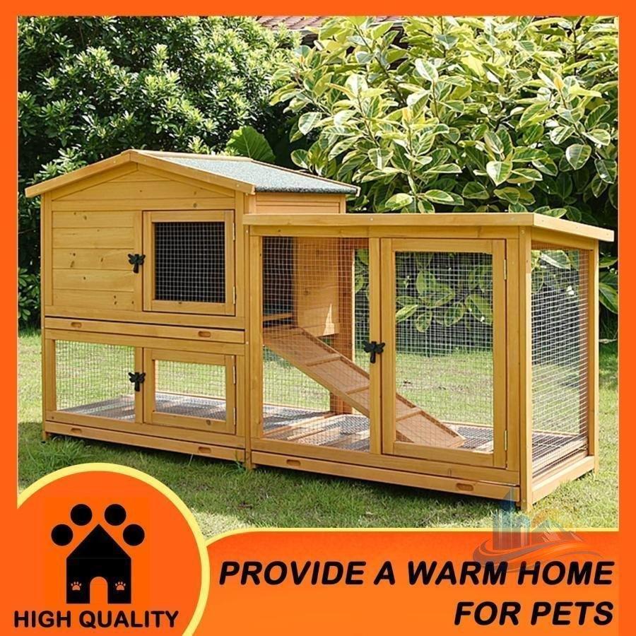 2段 木製鶏小屋 木製鶏小屋用 大型鶏舎 家禽ケージ 6羽用 ウサギ アドバンスト おしゃれ 便利 実用的 使いやすい 省スペース 新生活 家庭用 プレゼント_3