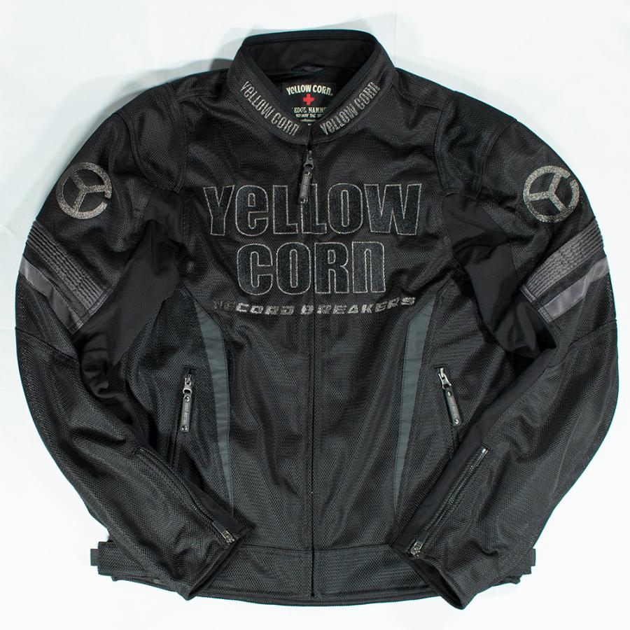 アウトレット YeLLOWCORN バイクウェア ジャケット イエロー