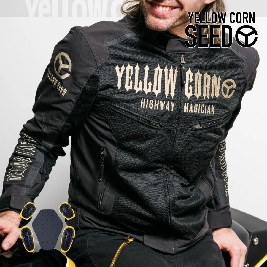 YeLLOWCORN バイクウェア バイクジャケット イエローコーン SJ-4105 
