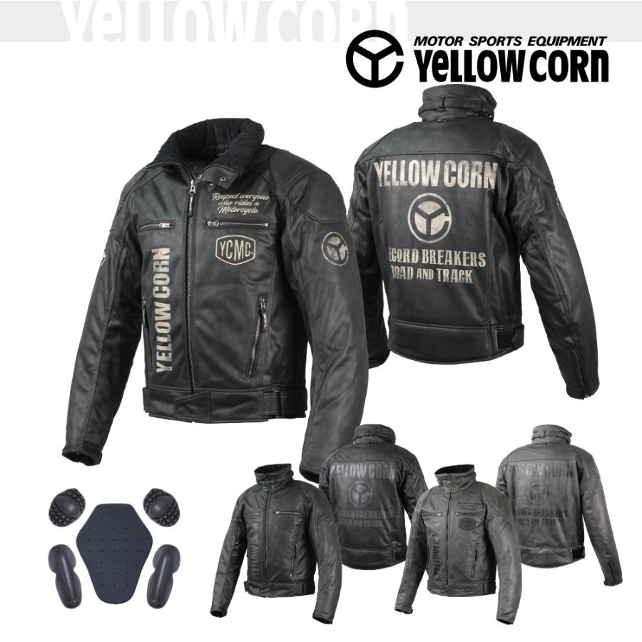 YeLLOW CORN YeLLOWCORN バイクウェア バイクジャケット イエロー 