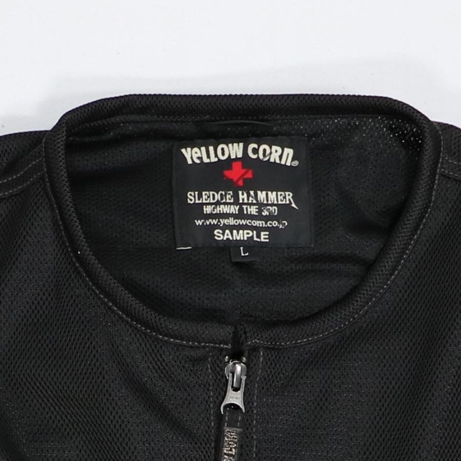 アウトレット YeLLOWCORN バイクウェア ジャケット イエローコーン メッシュジャケット 旧モデルサンプル品 送料無料 Lサイズ相当｜bellbrosstore2｜04