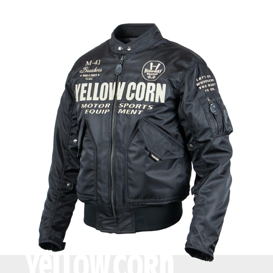YeLLOW CORN バイクジャケット Road & TrackメンズMサイズ YeLLOW CORN バイクジャケット Road & TrackメンズMサイズ