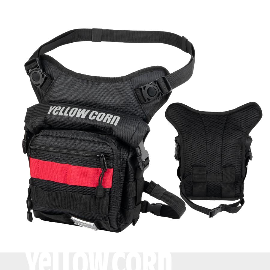YeLLOW CORN（イエローコーン） バイク バッグ YE-58 防水レッグバッグ