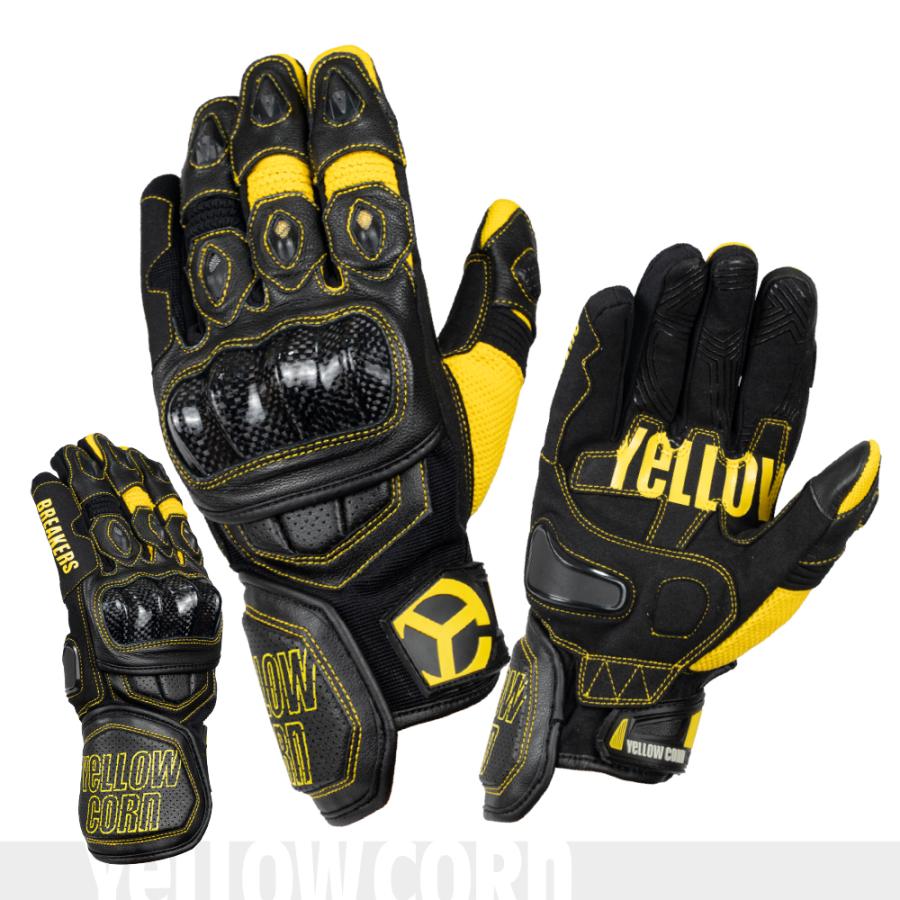YeLLOW CORN YeLLOWCORN バイクウェア バイク グローブ イエロー YeLLOW CORN YeLLOWCORN バイクウェア バイク グローブ イエロー