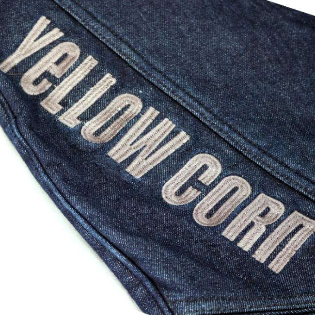 ◆美品◆YELLOW CORNライディングストレッチパンツ　 32　膝パッド付き YeLLOW CORN イエローコーン YRP-101 バイク バイクウェア