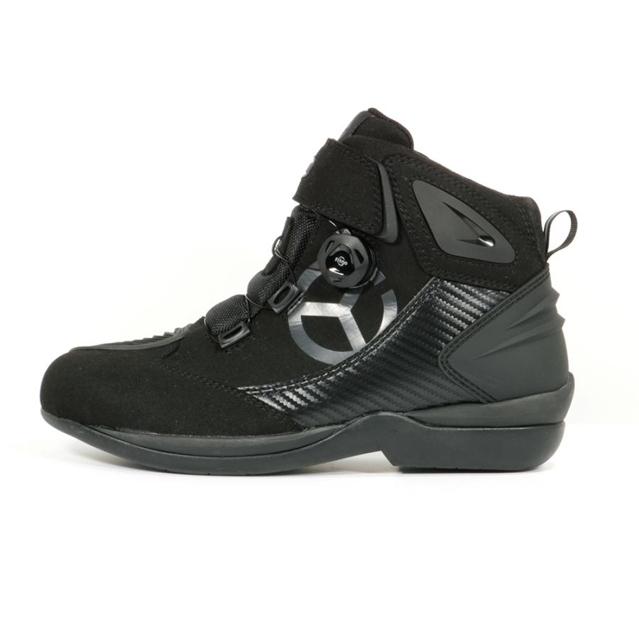 YELLOW CORN バイク用靴 ブラック YeLLOW CORN YeLLOWCORN バイク バイクウェア YS-003 防水