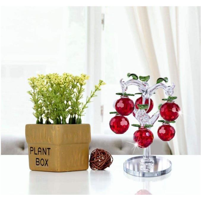 クリスタル 水晶 リンゴの木 アップルツリー 3cm サン