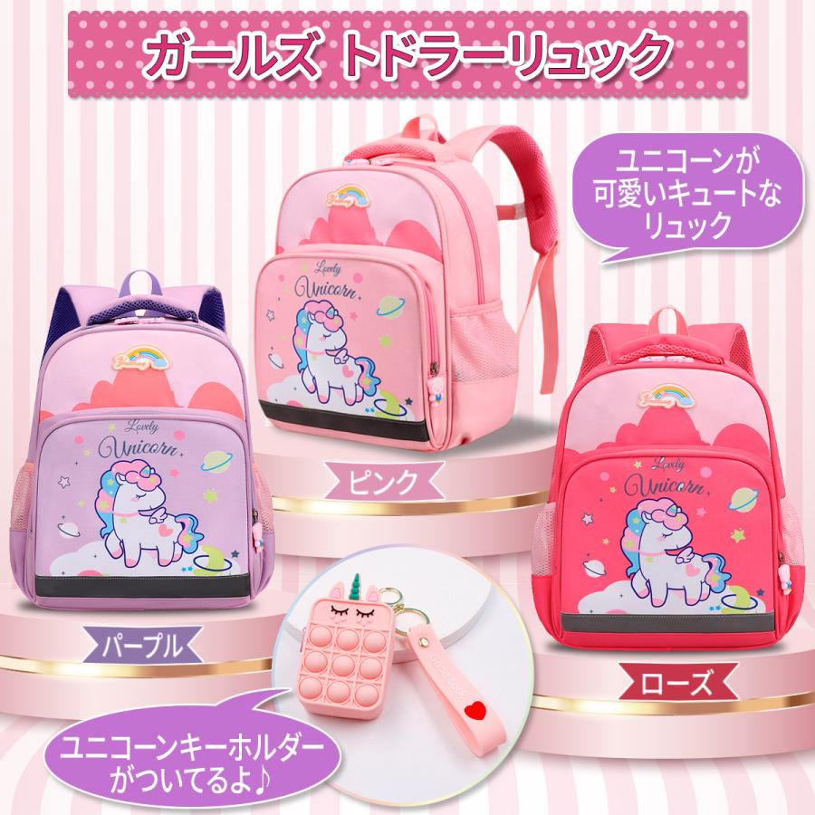 リュック キッズ 子供 ユニコーン 女の子 男の子 ワニ 恐竜 B5収納