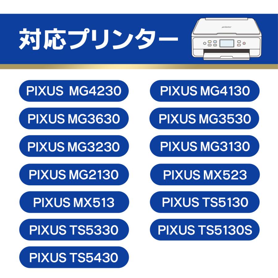 ベルカラー キャノン (CANON) BC-360  BC-361　BC-340  BC-341  XL 顔料 黒+カラー 詰め替えインク スマートカートリッジ PIXUS TS5330 推奨写真用紙サンプル付｜bellcollar｜04