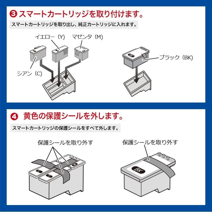 ベルカラー キヤノン (CANON) BC-361 BC-341 XL カラー 詰め替えインク