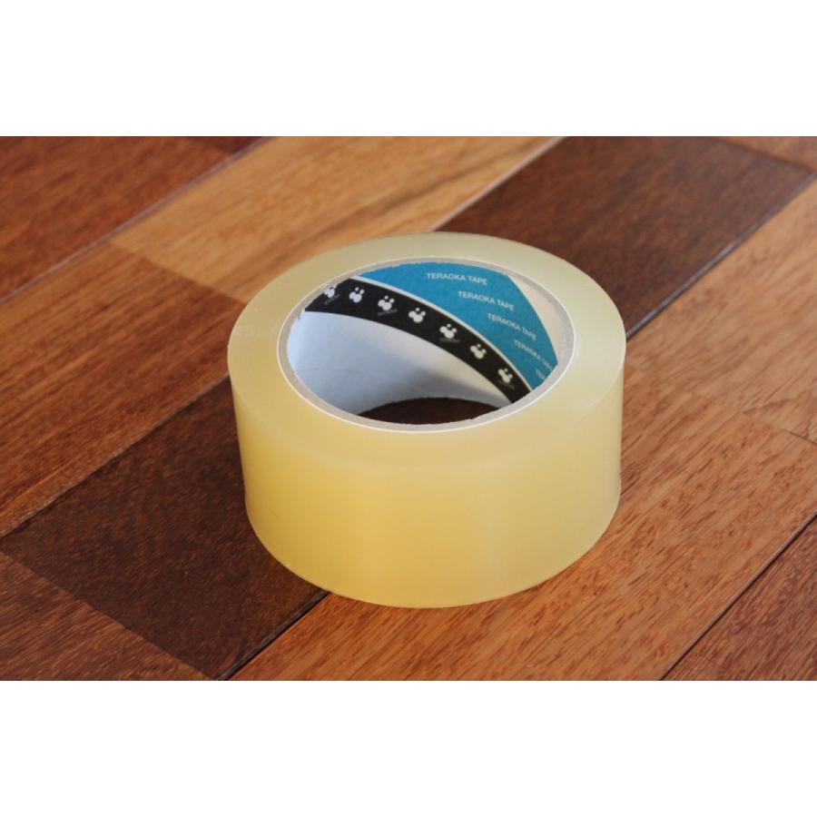 寺岡 ビニールテープ No312G 艶消し透明 巾50mm×30M巻