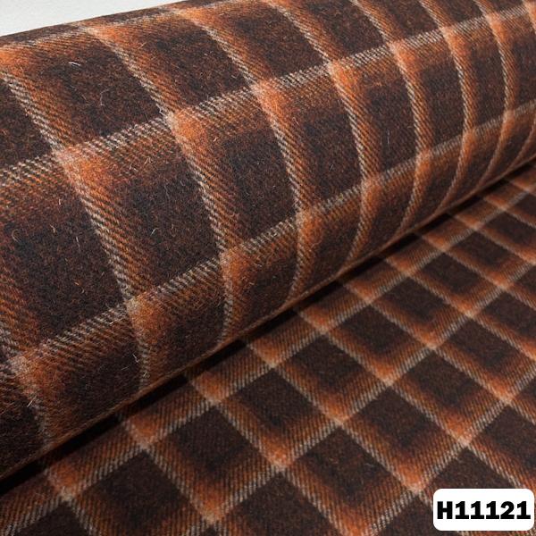 Back channel Harris tweed キルティング　チェック 50cm×50cm】Harris Tweed（ハリスツイード）生地◇チェックPart2