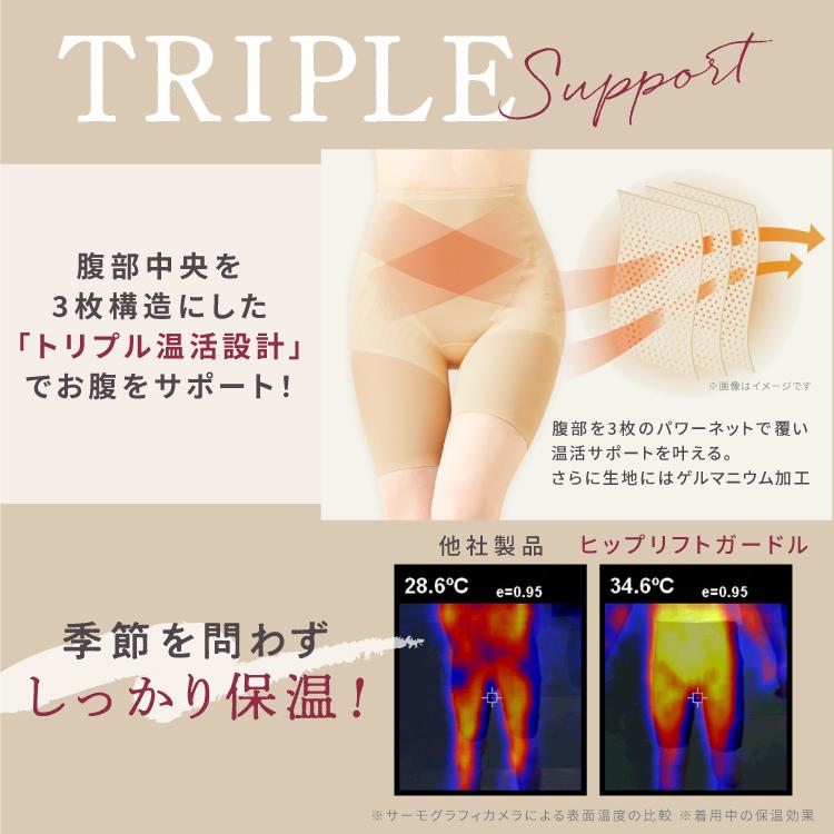 BELLE SERIES（ベルシリーズ） ヒップリフトガードル 3着 ガードル