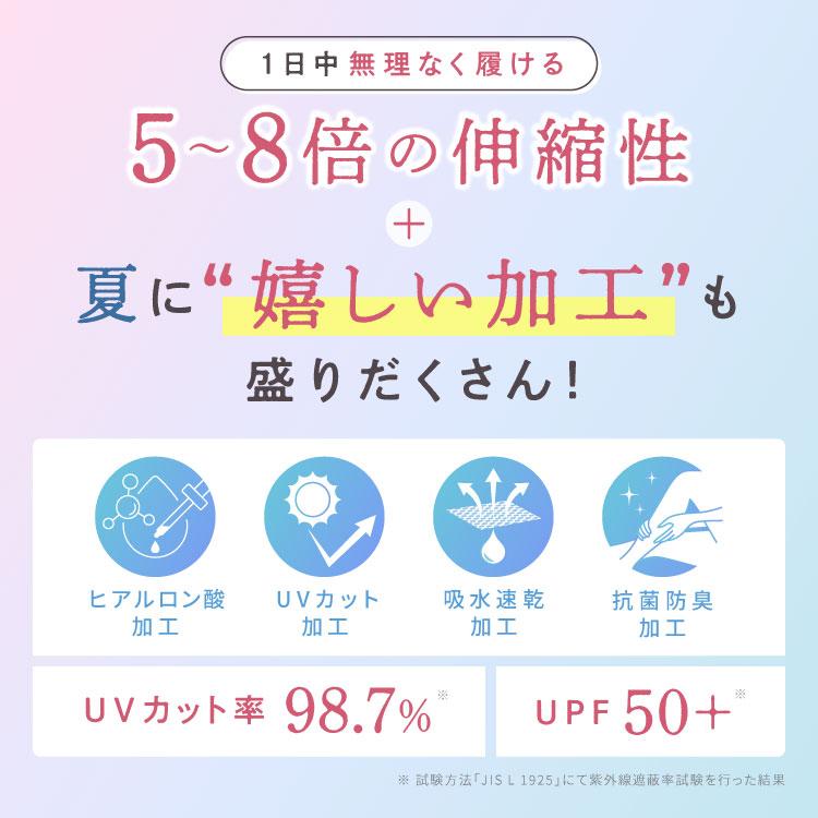 旧型 リブ着圧レギンス クールタイプ 【5着】夏用 冷感 着圧レギンス 着圧スパッツ 着圧 3l 大きいサイズ ベルシリーズ リブ着圧 リブクール 強着圧 通気性の画像