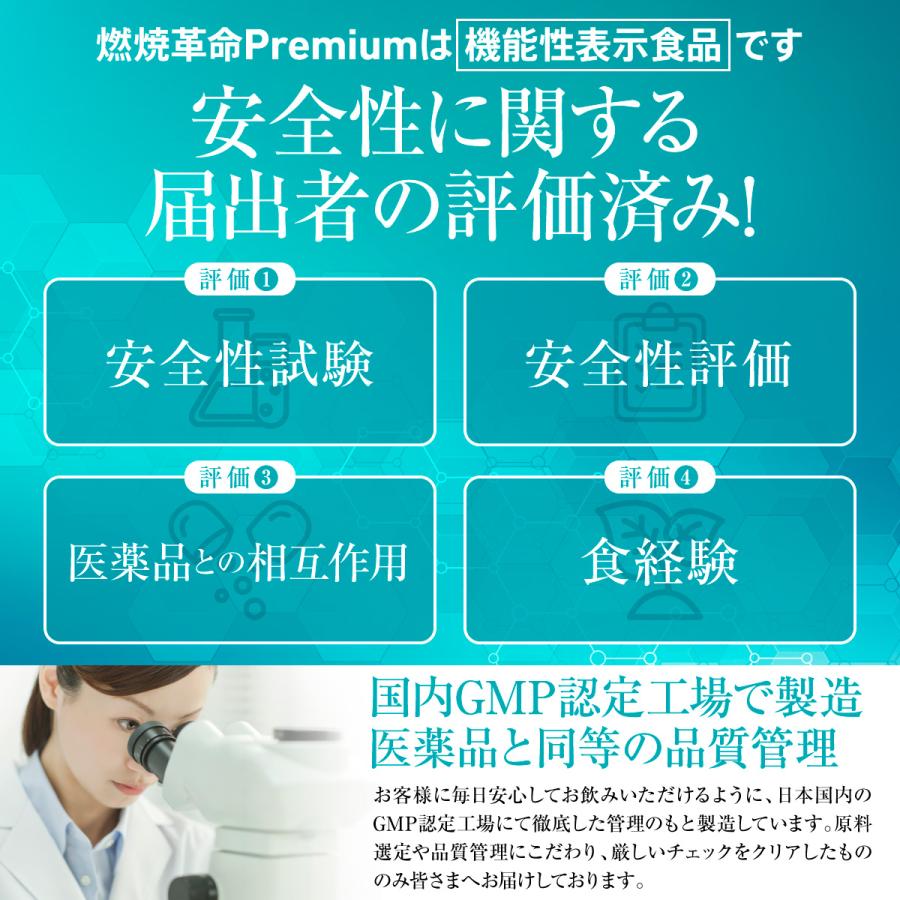 ダイエット サプリメント 機能性表示食品 サプリ 燃焼革命 Premium ブラックジンジャー 燃焼 カプサイシン 3袋セット